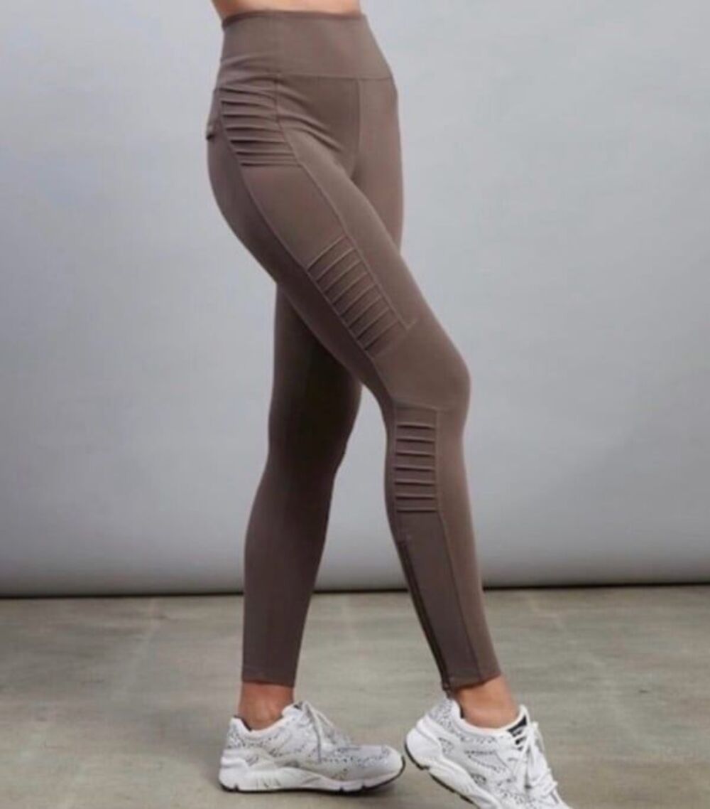 Athleta Delancey Moto Tight Leggings Sz Small